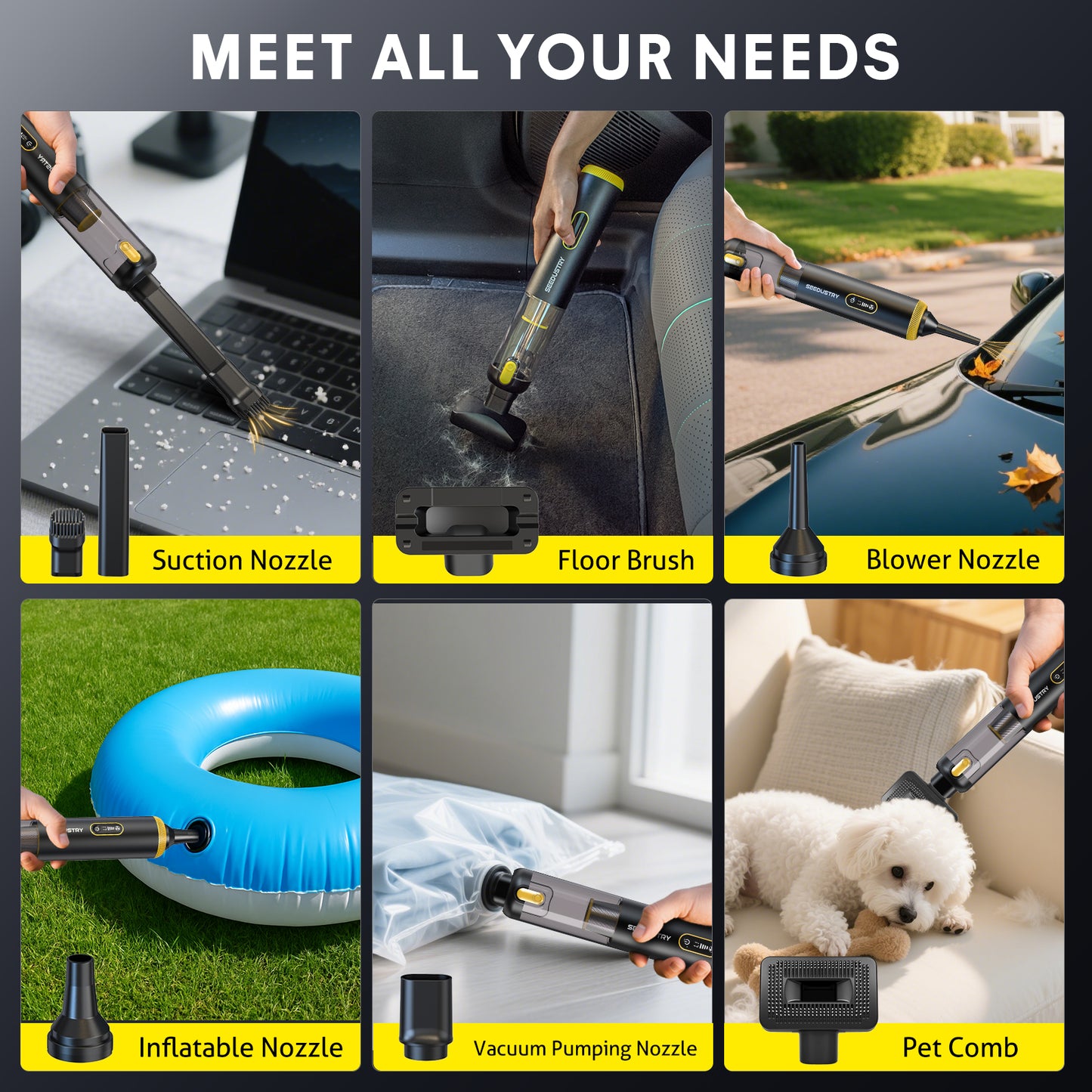 V-C08 Pro Car Vacuum Cleaner